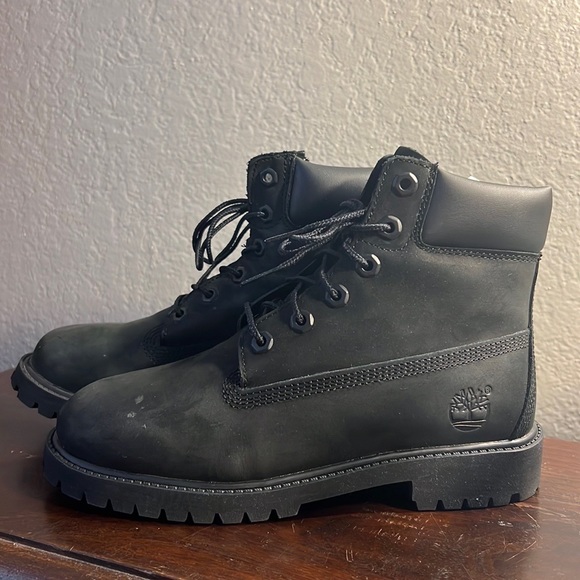 NWT JUNIORS TIMBERLAND® PREMIUM 6-INCH WATERPROOF BOOTS SIZE 5M - Picture 3 of 9